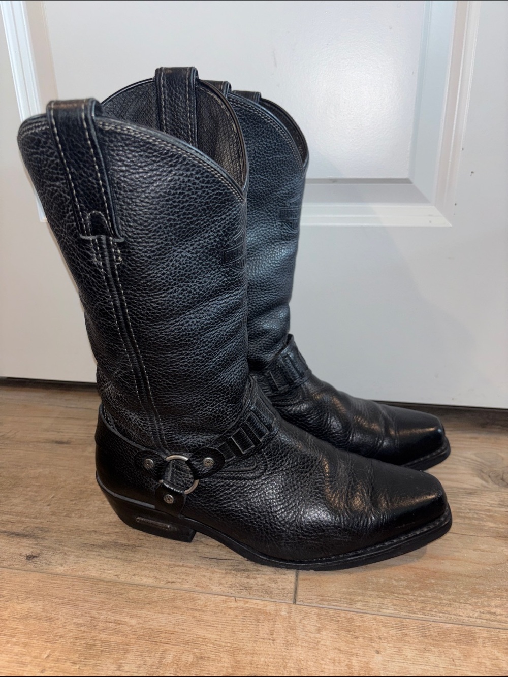 Men’s PECOS Harley Davidson Riding Boots Size 10.5 - Picture 3 of 12